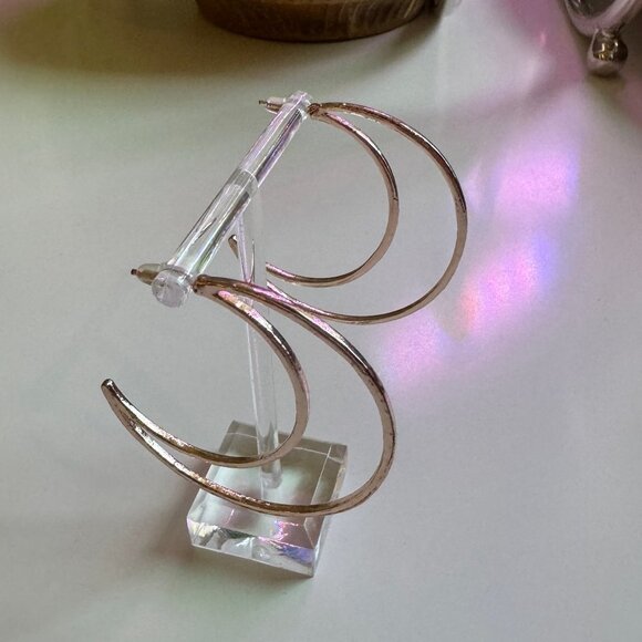 Hoop Earrings Set of 5 - Picture 9 of 10